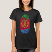 Eritrea Flag Fingerprint It Is In My Dna For Erit