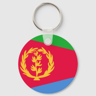 Eritrea Flag Key Ring