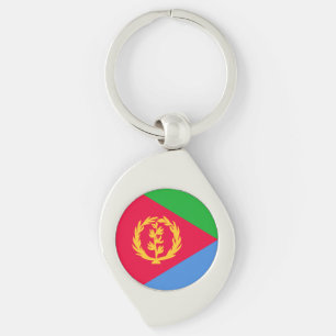 Eritrea Flag Key Ring