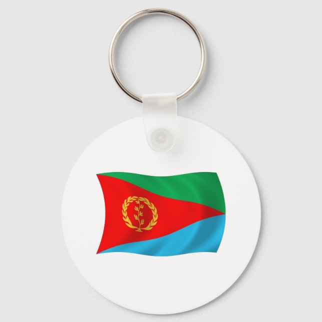 Eritrea Flag Keychain (Front)