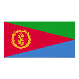 Eritrea Flag Poster