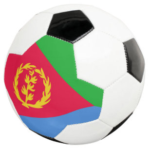 Eritrea flag soccer ball