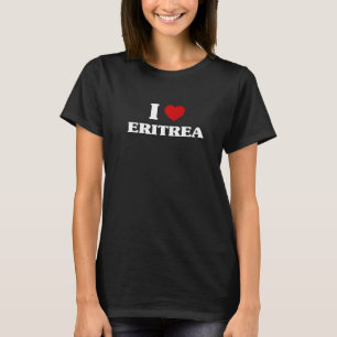 Eritrea I Heart Eritrea Souvenir I Love Eritrea  T-Shirt