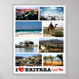 Eritrea - I Love- Poster