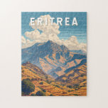 Eritrea Illustration Travel Art Vintage Jigsaw Puzzle<br><div class="desc">Eritrea retro vector travel design.  From the Art Deco charm of Asmara to the vibrant coral reefs of the Dahlak Archipelago,  Eritrea offers a fascinating and off-the-beaten-path travel experience.</div>