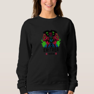 Eritrea Queen East Africa Reggae - Rastafarian Pre Sweatshirt