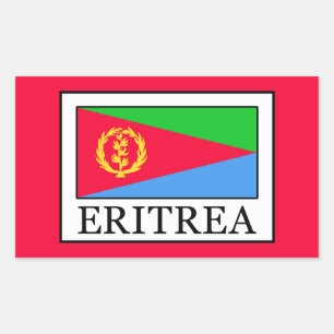 Eritrea Rectangular Sticker