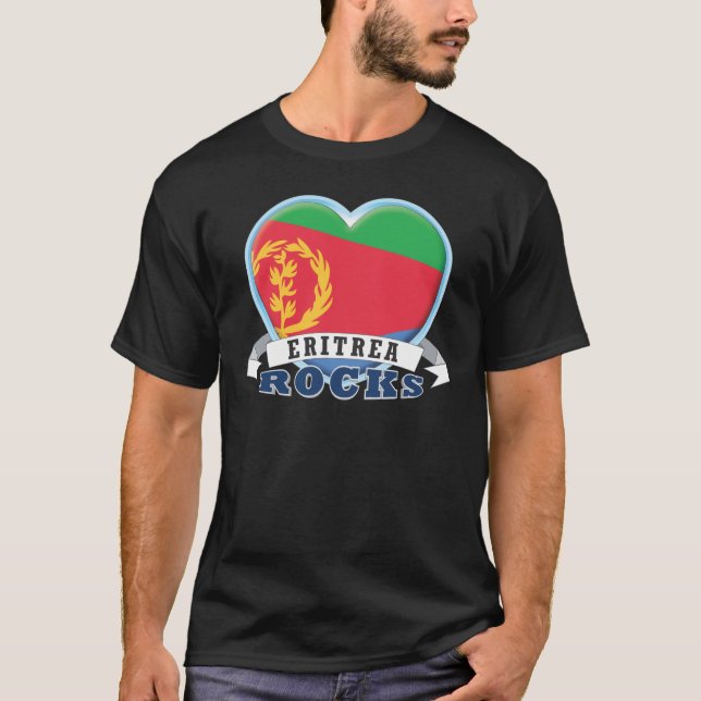 Eritrea Rocks T-Shirt (Front)