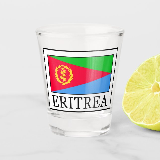 Eritrea Shot Glass (Front)