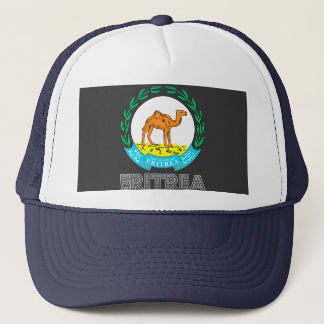Eritrean Emblem Trucker Hat (Front)