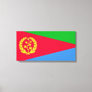 Eritrean Flag (Eritrea) Canvas Print