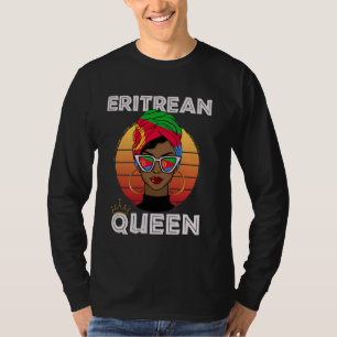 Eritrean Queen African Queen Eritrea Flag Eritrean T-Shirt