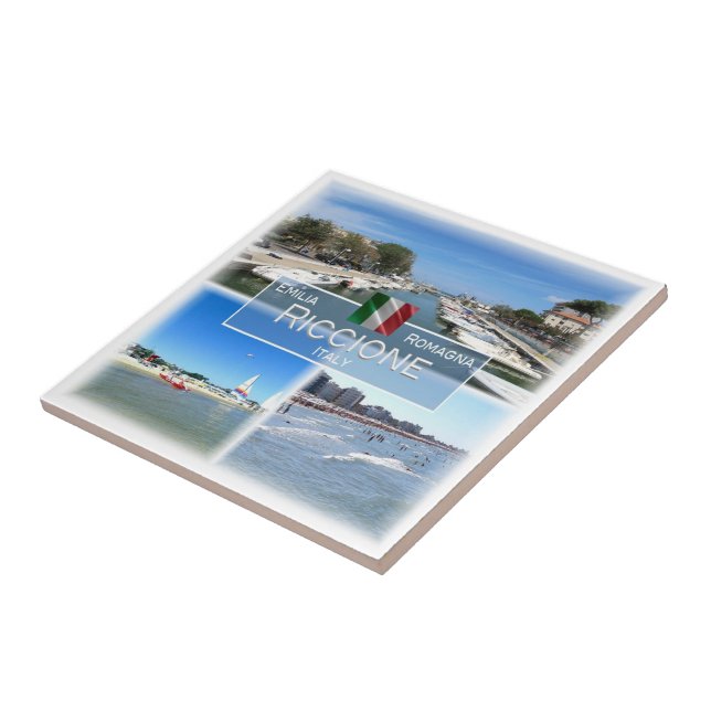 ERM025 RICCIONE, Emilia Romagna, Italy, Tile (Side)