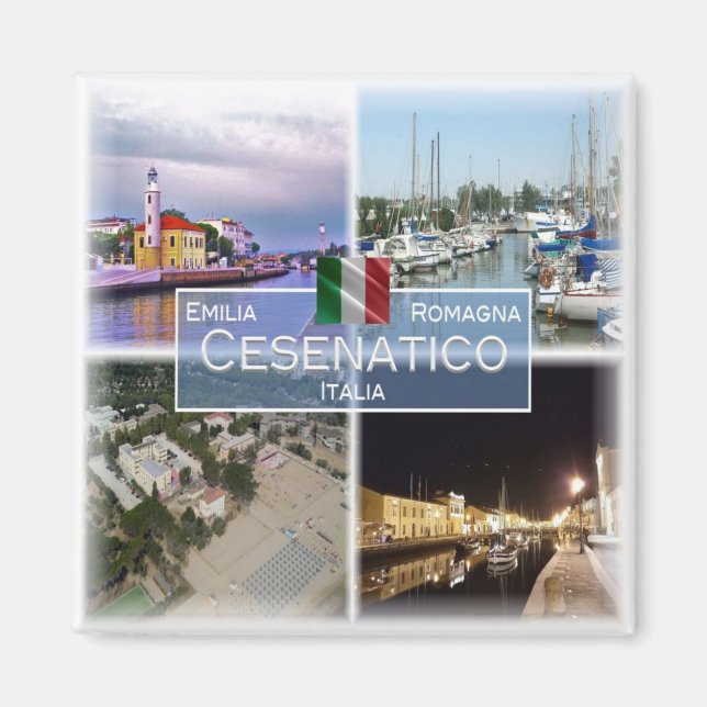 ERM033 CESENATICO, Emilia Romagna  Italy, Fridge Magnet (Front)