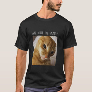 Erm, What the Sigma Funny cat meme T-Shirt