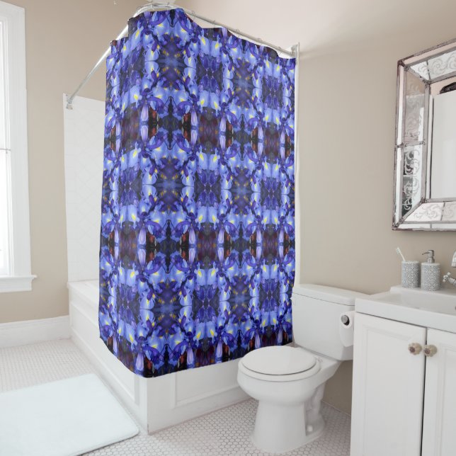 Ermengarde Shower Curtain (In Situ)