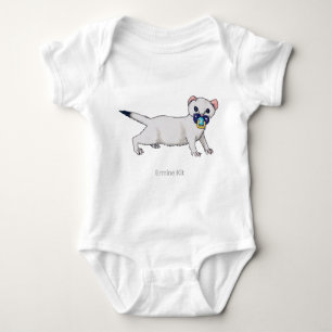 Ermine Kit Baby Bodysuit