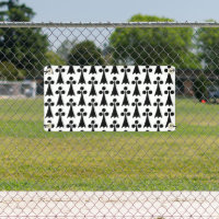 Ermine Pattern, Mediaeval Pattern, Black on White