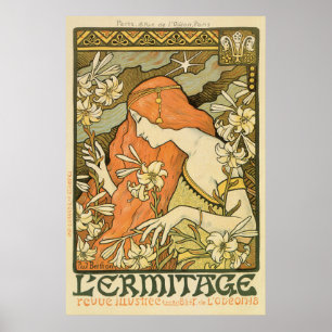 Ermitage Art nouveau magazine Poster