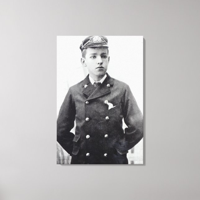 Ernest Shackleton Canvas Print (Front)