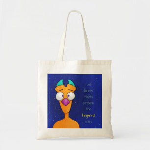 Ernest the Monster, tote Bag