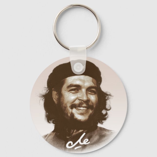Ernesto Che Guevara Smile Key Ring (Front)