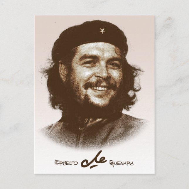 Ernesto Che Guevara Smile Postcard (Front)