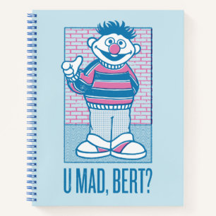 Ernie   U Mad, Bert? Notebook
