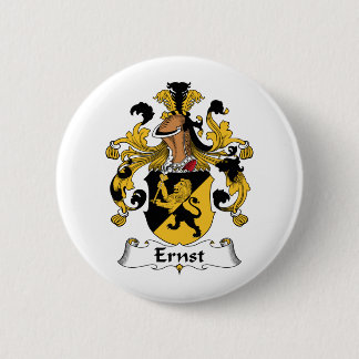 Ernst Family Crest 6 Cm Round Badge