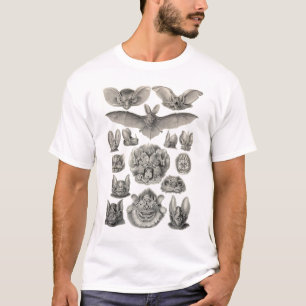 Ernst Haeckel - Chiroptera Bats T-Shirt