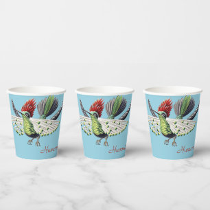 Ernst Haeckel Colourful Hummingbird Nature Art Paper Cups