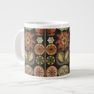 Ernst Haeckel Nautical Sea Life Art Collage Large Coffee Mug