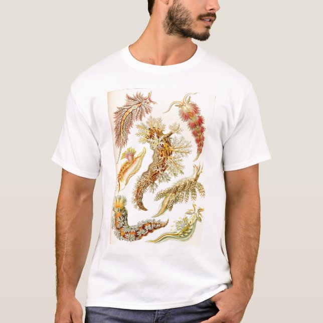 Ernst Haeckel - Nudibranchia Tshirt (Front)
