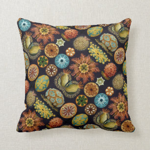 Ernst Haeckel's Oceanic Wonders Cushion