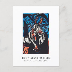 Ernst L. Kirchner - Beautiful Modern Art Postcard