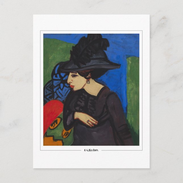 Ernst Ludwig Kirchner #247-2 - Fine Art Postcard (Front)