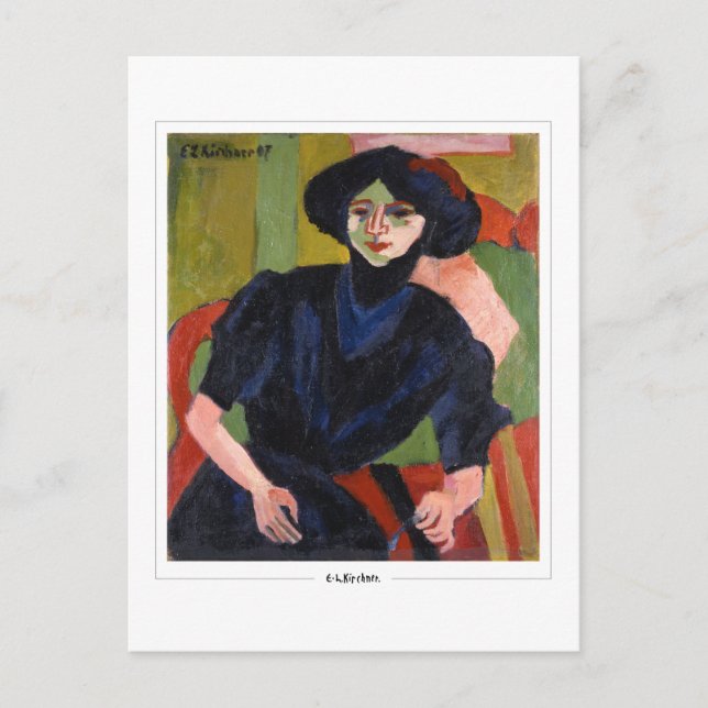 Ernst Ludwig Kirchner #277-2 - Fine Art Postcard (Front)