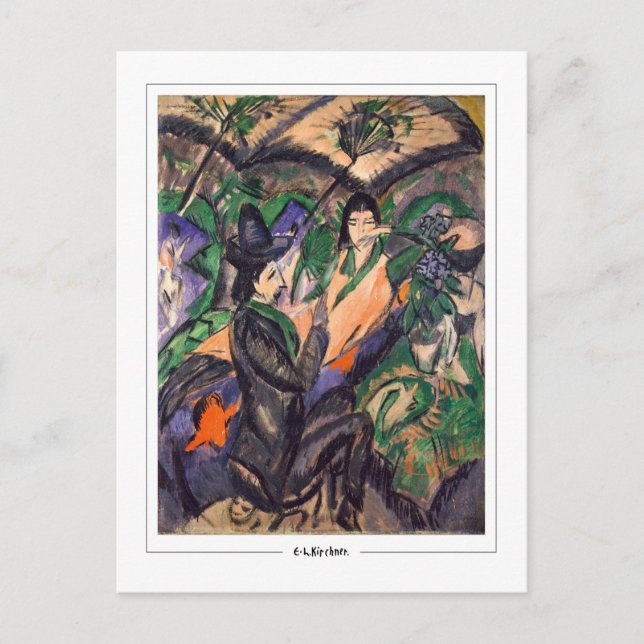 Ernst Ludwig Kirchner #315-2 - Fine Art Postcard (Front)