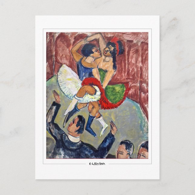 Ernst Ludwig Kirchner #332 - Fine Art Postcard (Front)