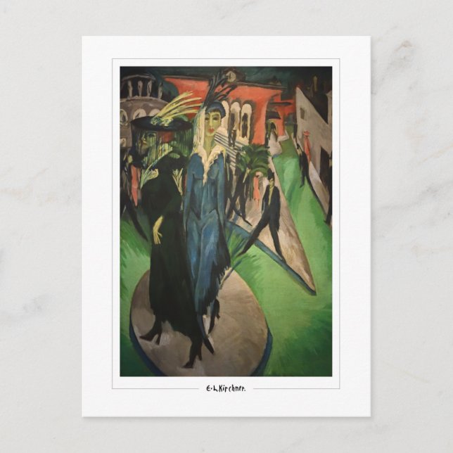 Ernst Ludwig Kirchner #486-2 - Fine Art Postcard (Front)