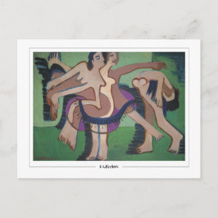 Ernst Ludwig Kirchner #537-2 - Fine Art Postcard