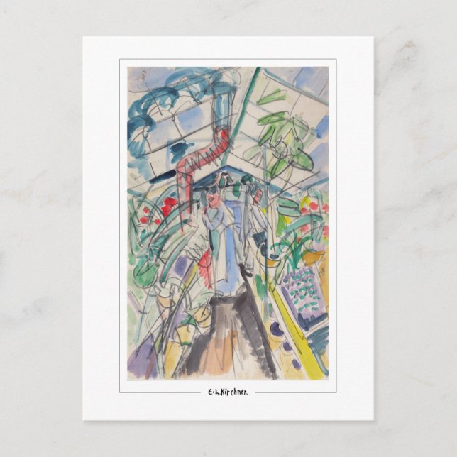 Ernst Ludwig Kirchner #650 - Fine Art Postcard (Front)