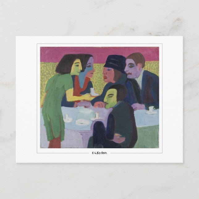 Ernst Ludwig Kirchner #69-2 - Fine Art Postcard (Front)