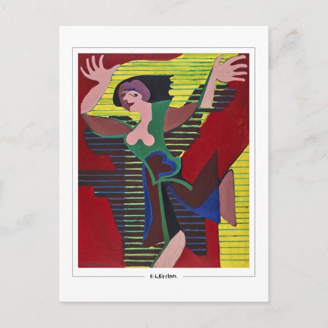 Ernst Ludwig Kirchner #6-2 - Fine Art Postcard (Front)