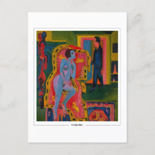 Ernst Ludwig Kirchner #8-2 - Fine Art Postcard
