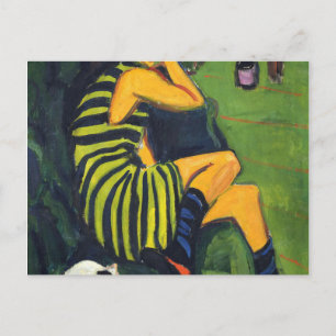 Ernst Ludwig Kirchner Artiste Marcella Postcard