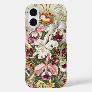 ErnstHaeckel Vintage Botanical Orchid Illustration iPhone 16 Case