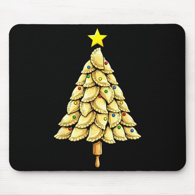 Erogi Tree Christmas Xmas Funny Lish Food Costume  Mouse Pad (Front)
