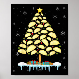 Erogi Tree Lish Christmas Food Funny Men Women Kid Poster