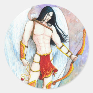 Eros Classic Round Sticker